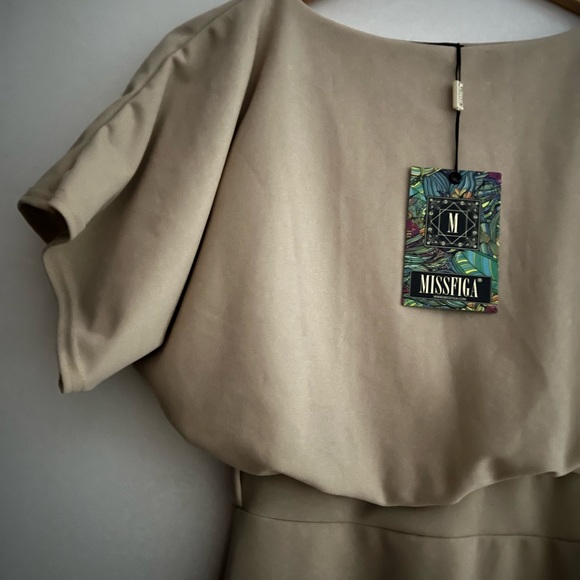 Judith Stone Wrap Front Batwing Dress - Picture 5 of 5